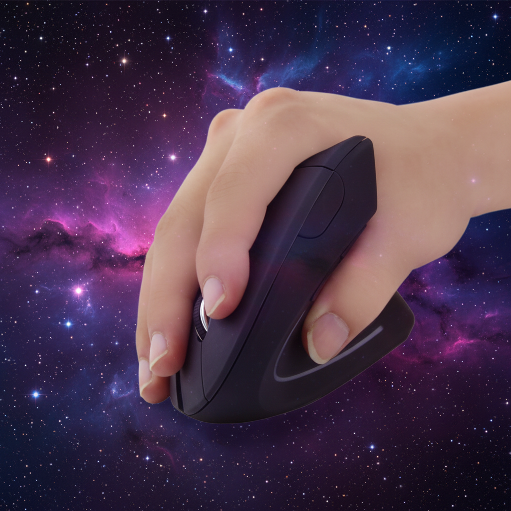 The Arete Sculpted Ergonomic Mouse