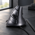 Arete Precision Wired Vertical Ergonomic Mouse