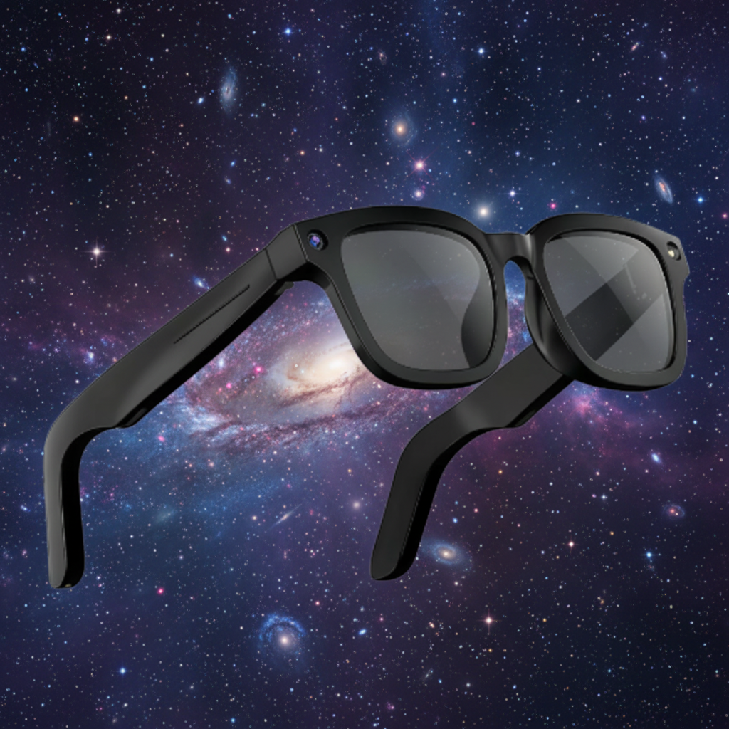 Arete AI Smart Glasses with HD Camera & Real-Time Audio