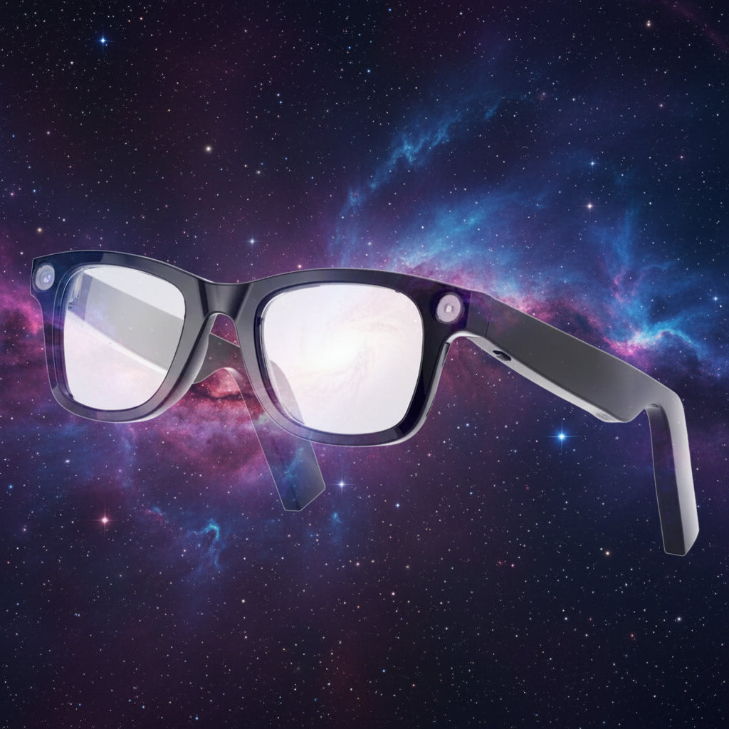 Arete AI Smart Glasses with HD Camera & Real-Time Audio